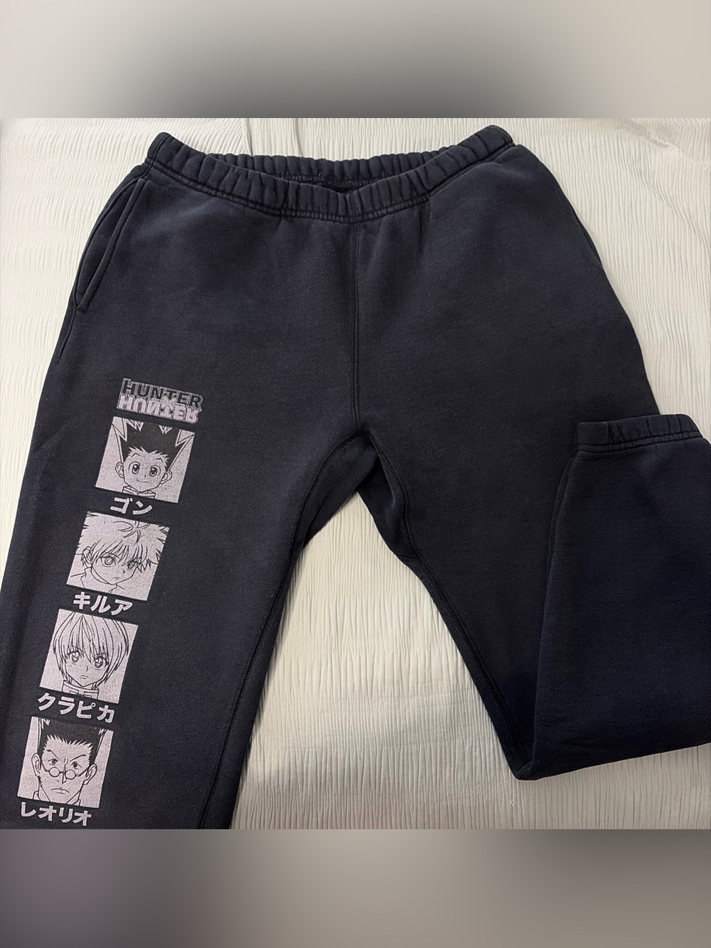 Black Hunter x Hunter Character Sweatpants